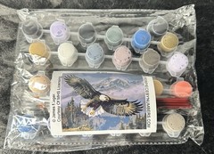 Masterpiece By Numbers “American Anthem” Eagle Paint by Numbers Kit