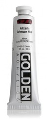 Heavy Body Acrylics Alizarin Crimson Hue 2 Fl Oz Tube Professional Transparent