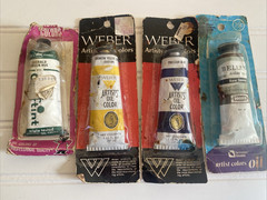 Vtg Deadstock Oil Color Paints – Weber , Skylight Craftint