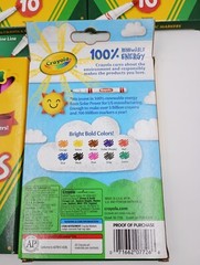 (5) PACKS CRAYOLA 10 CLASSIC COLORS FINE LINE (50) MARKERS BRIGHT BOLD COLORS