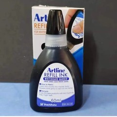 ARTLINE Whiteboard Markers Refill Black Ink 6 Bottles 60ml
