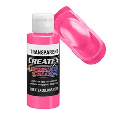 2oz Createx Flamingo Pink Transparent 5121 – 2Z Airbrush Paint Color