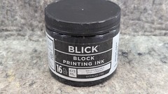 Blick Water Soluble Block Printing Ink – Black, 16 oz Jar 🔥NEW/SEALED🔥