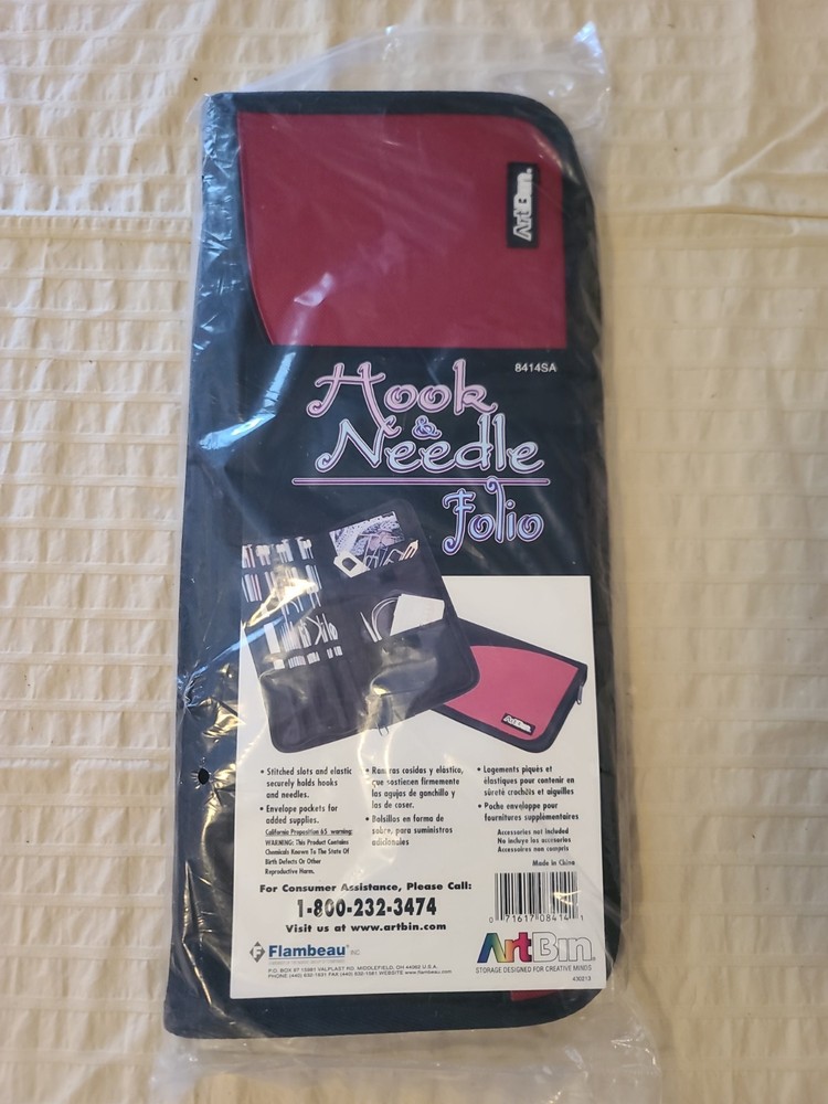 NIP ArtBin – Artist Hook & Needle Folio 8414SA – Accessories Organizer