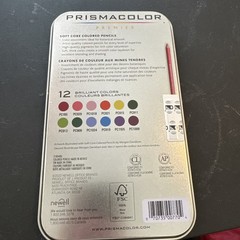 PrismaColor Premier 12 Ct Colored Art Pencils Botanical Garden Set