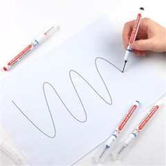 1x Long Head Markers Deep Hole Marker Pen For Bathroom Woodworking Multi-purpose