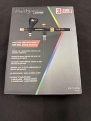 Black Widow Precision-Control Gravity-Feed Dual-Action Airbrush (70130) FREE S&H