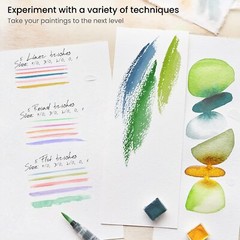 Detail Paint Brushes Set of 15 Fine Detail Brush Set for Miniature Models and…