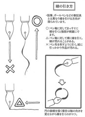 Tachikawa T-3 G Pen Nib-Pack Bold line Calligraph Manga Comic Design Art