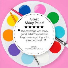 Apple Barrel Gloss Acrylic Craft Paint Set, 12 PC, Glossy Brights