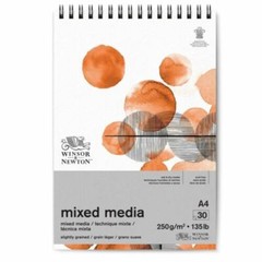 Winsor & Newton Mixed Media Painting and Drawing Paper Pad – A4 or A3