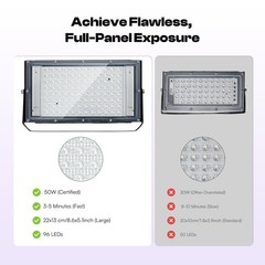Caydo 60W LED Exposure Unit for Screen Printing, UV 60W, Black