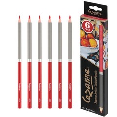 Creative Mark Premium Colored Pencils Bright Red 6 Pack – Highly-Pigmented Dr…