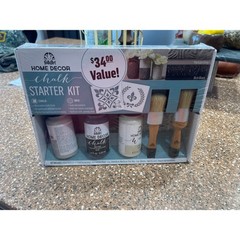 Home decor, folk, art, chalk, paint, starter kit