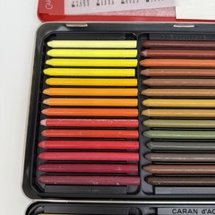 Caran D’Ache Neocolor II Aquarelle Water-Soluble Wax Pastels 84 Color Set