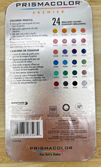 Prismacolor Premier Colored Pencils Artist Quality Rich Thick Color 24 Piece EUC