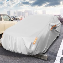 Car Cover for Automobiles 193 Inch Rain Sun UV Protection Universal Fit Sedan…