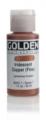 Artist Colors Fluid Acrylic Paint 1 Ounce Iridescent Copper Craft Supplies