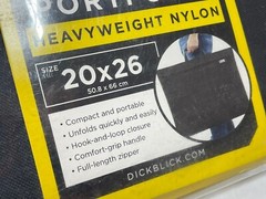 BLICK ESSENTIALS FOLDING PORTFOLIO HEAVYWEIGHT NYLON BAG 20 X 26