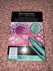 Spectrum Noir Colorista Watercolor Pads X 5 Holiday Embossed Foil – New/sealed!