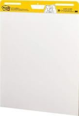 Super Sticky Easel Pad, Large White Paper, 25×30, 2 Pads