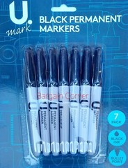 Permanent Marker Bullet Tip Art Home School Office Black Or Colour Pen Markers