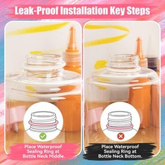 3rd Gen Paint Brush Cleaner Tool, Paint Brush Washer with Water Circulation