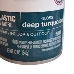 Rustoleum 2X Gloss Paint + Primer Ultra Coverage Deep Turquoise 327902