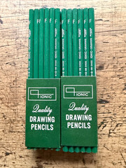 K + E Ionic Drawing Pencils 58 0400 F (24 total) BRAND NEW, ships FREE!