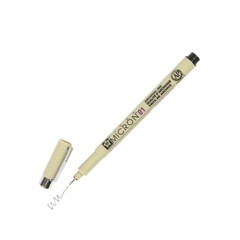 XSDK01-49 Sakura Pigma Micron 01 Marker Pen, 0.25mm Tip, Black, Pack of 3