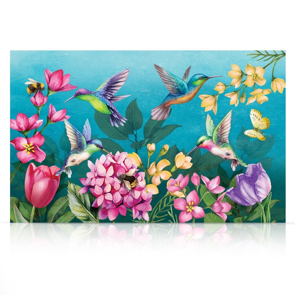 Briarwood Lane Spring Canvas Art 24×16 Springtime Hummingbirds For Spring Large
