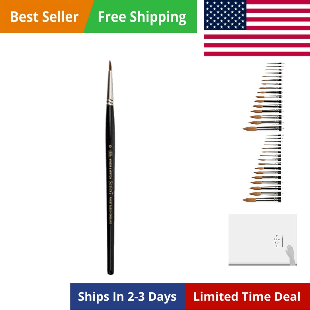 Series 7 Kolinsky Sable Brush, Round SH