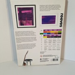 Reeves Oil Painting Color Complete Paint Set, 29 Piece Pastels Art Kit, Open Box