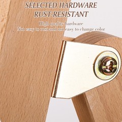 Beech Multifunctional Easel Dual-Purpose Foldable Flat Easel Oil Painting Stand