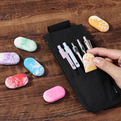 Marble Pencil Erasers, 12 Pack, 1″ X 2″, Soft Rubber Marble Pencil Erasers