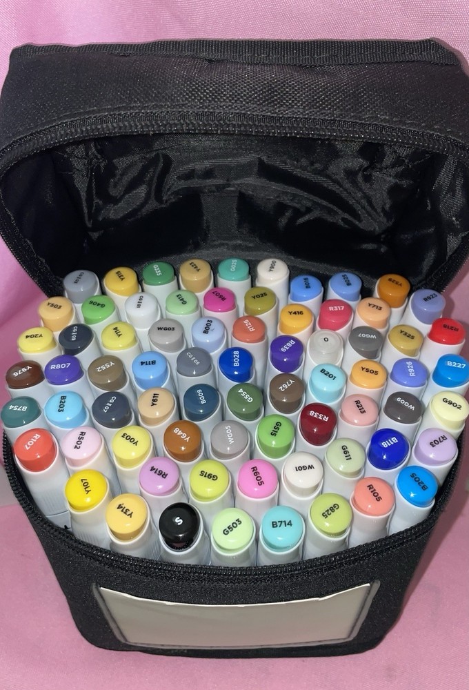 Bianyo Classic Series Alcohol-Based Dual Tip Art Markers Set of 72 New