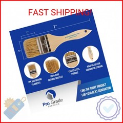 Pro Grade 2″ Chip Brushes – Disposable Paint Brushes (36 Pack) Contractor Pack f