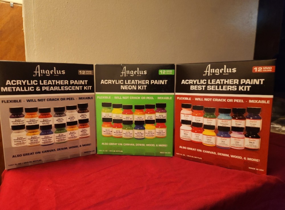 Angelus Leather Paint Starter Bundle