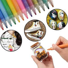 Permanent Acrylic Paint Marker Pens for Stone, Ceramic, Glass, Wood, and Fabric