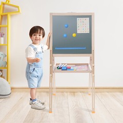 Kids Art Easel, Adjustable Children’s Easel, Free Standing Easel 72-115cm