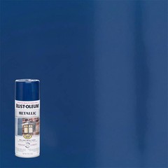 Rust-Oleum 7251-830 Cobalt Blue Metallic Spray Paint 11 oz. (Pack of 6)