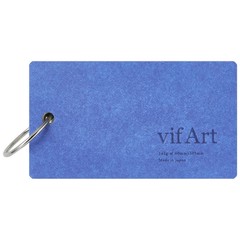Maruman Word Cards, Fine Grain Watercolor Paper, 40 Sheets, Vif-Art Pattern, 202