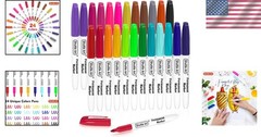 Perfect Arts & Crafts Tool: 24 Fine Tip Permanent Markers for Kids – Waterproof