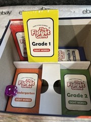 Fidget Game Sight Words Flashcards Toys for Kids Pre-K to 3rd Grade