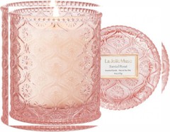 LA JOLIE MUSE Sandalwood Rose Candle, Scented Candles, Candles Gifts for