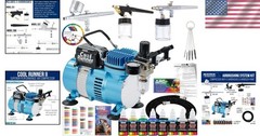 Airbrushing System with 3 Best-Selling Airbrushes