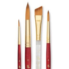 Princeton Series 4050 Heritage Synthetic Sable Brush Set – Blick Exclusive, S…