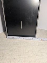 Art marker storage black rack holds 120 markers