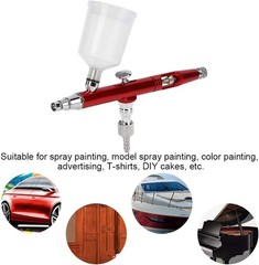 Cordless Airbrush System for Painting & Art with Easy Clean Features – 60cc Tank