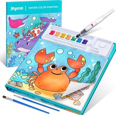 Paint with Water Coloring Books for Toddlers, Watercolor Painting Sets for Ki…